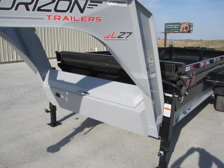 New 2026 Horizon Trailers 83x16 LZ7 Gooseneck Dump Trailer