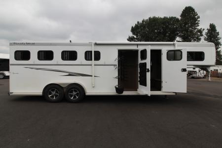 Used 2015 Trails West Sierra 5x5 Comfort Package  weekender  - 4 Horse Trailer