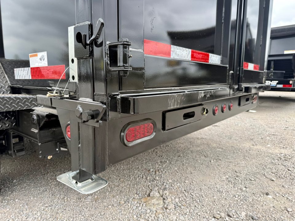 New 2026 Top Hat Trailers DE14-14x83 w/ 4' Tall Sidewalls Dump Trailer