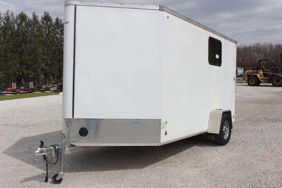 Used 2021 R&R Trailers 7' x 12' - Cargo / Enclosed Trailer - 3500# GVW