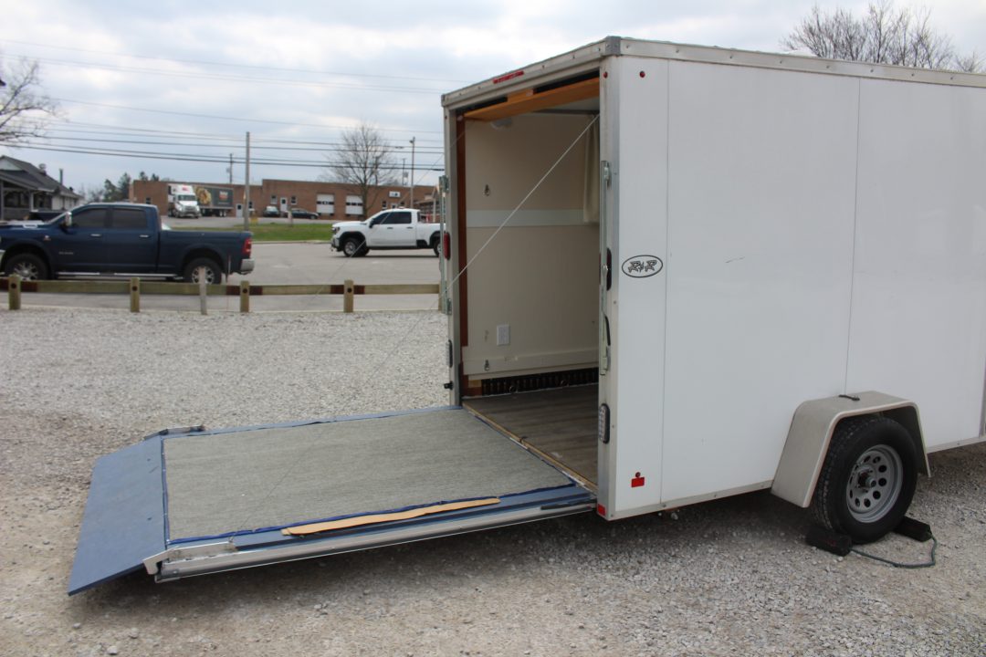 Used 2021 R&R Trailers 7' x 12' - Cargo / Enclosed Trailer - 3500# GVW