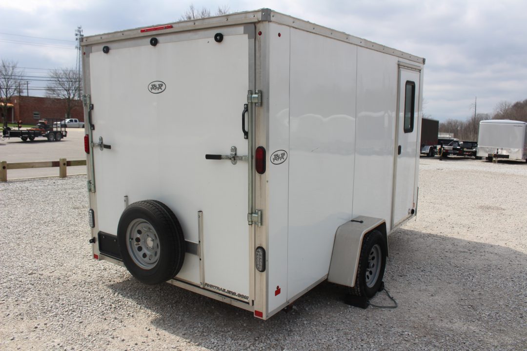 Used 2021 R&R Trailers 7' x 12' - Cargo / Enclosed Trailer - 3500# GVW