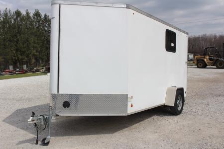 Used 2021 R&R Trailers 7' x 12' - Cargo / Enclosed Trailer - 3500# GVW