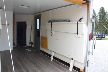 Used 2021 R&R Trailers 7' x 12' - Cargo / Enclosed Trailer - 3500# GVW