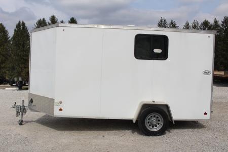 Used 2021 R&R Trailers 7' x 12' - Cargo / Enclosed Trailer - 3500# GVW