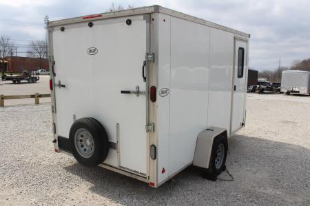 Used 2021 R&R Trailers 7' x 12' - Cargo / Enclosed Trailer - 3500# GVW