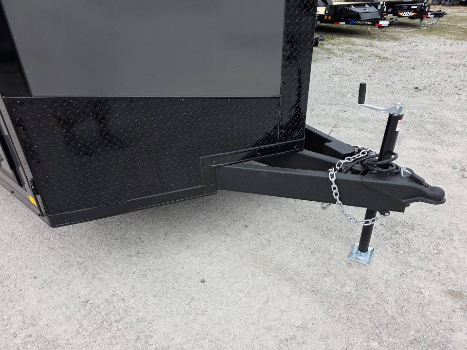New 2026 Formula Trailers 7.5X16 UTV SXS ESCAPE DOOR BLACKOUT SCREWLESS GOLF CART Cargo / Enclosed Trailer