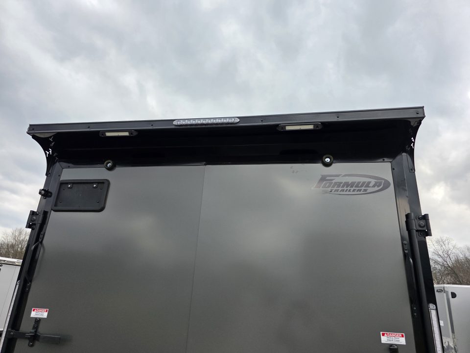 New 2026 Formula Trailers 7.5X16 UTV SXS ESCAPE DOOR BLACKOUT SCREWLESS GOLF CART Cargo / Enclosed Trailer