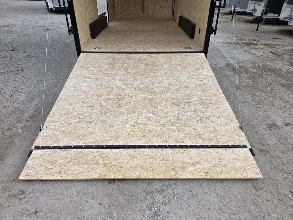 New 2026 Formula Trailers 7.5X16 UTV SXS ESCAPE DOOR BLACKOUT SCREWLESS GOLF CART Cargo / Enclosed Trailer
