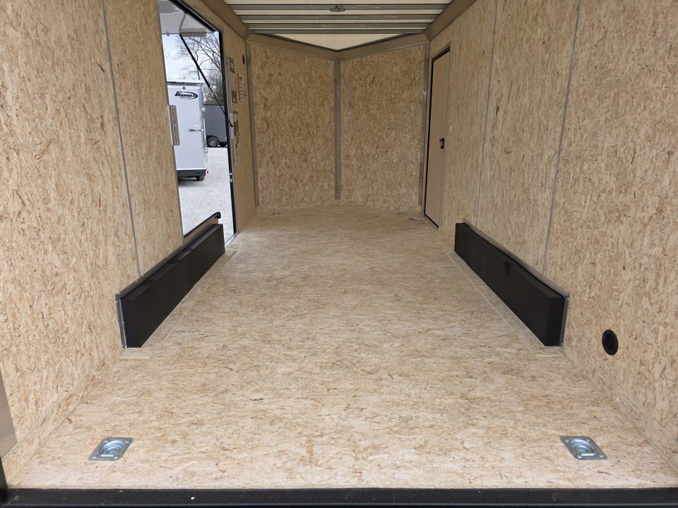 New 2026 Formula Trailers 7.5X16 UTV SXS ESCAPE DOOR BLACKOUT SCREWLESS GOLF CART Cargo / Enclosed Trailer