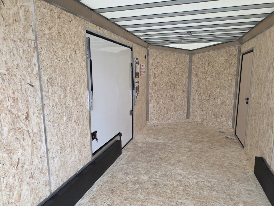 New 2026 Formula Trailers 7.5X16 UTV SXS ESCAPE DOOR BLACKOUT SCREWLESS GOLF CART Cargo / Enclosed Trailer