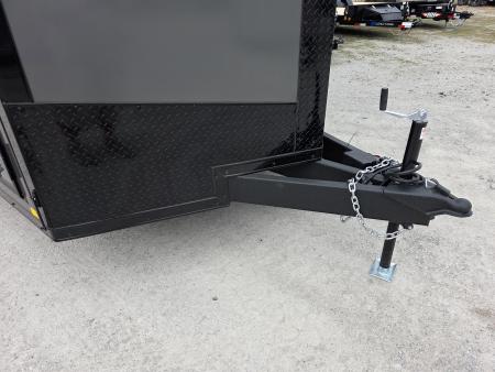 New 2026 Formula Trailers 7.5X16 UTV SXS ESCAPE DOOR BLACKOUT SCREWLESS GOLF CART Cargo / Enclosed Trailer
