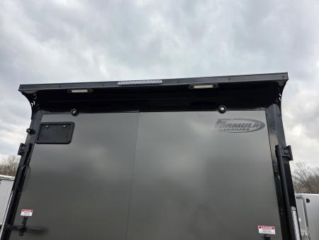 New 2026 Formula Trailers 7.5X16 UTV SXS ESCAPE DOOR BLACKOUT SCREWLESS GOLF CART Cargo / Enclosed Trailer