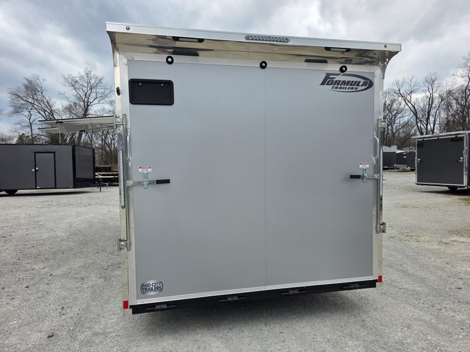 New 2026 Formula Trailers 8.5x24 CAR HAULER WITH ESCAPE DOOR 10K 7' INSIDE SXS UTV GOLF CART Cargo / Enclosed Trailer