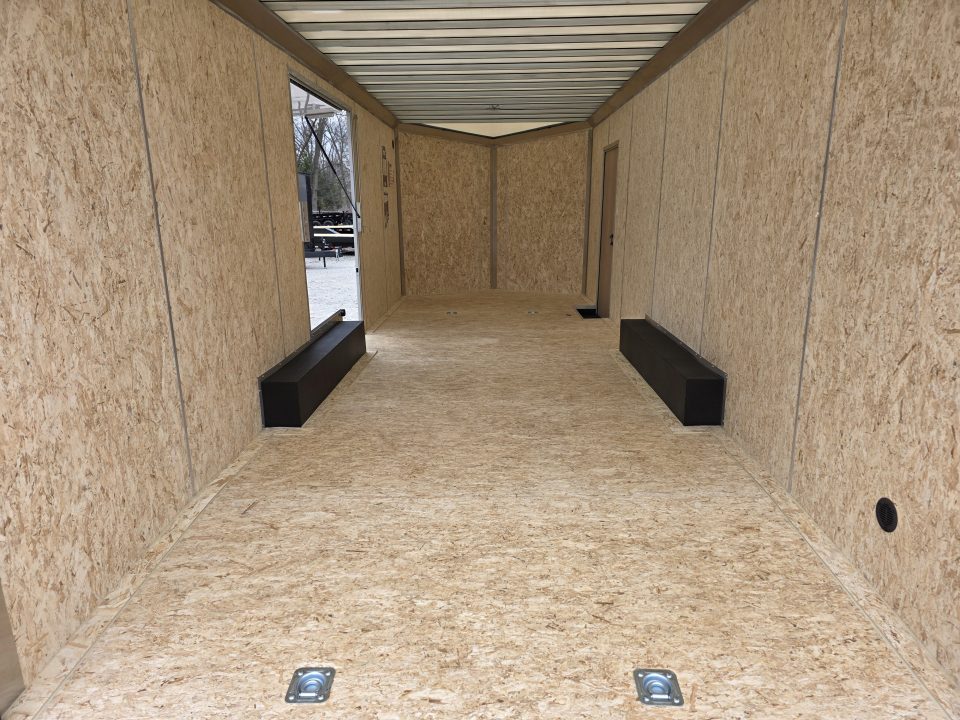 New 2026 Formula Trailers 8.5x24 CAR HAULER WITH ESCAPE DOOR 10K 7' INSIDE SXS UTV GOLF CART Cargo / Enclosed Trailer