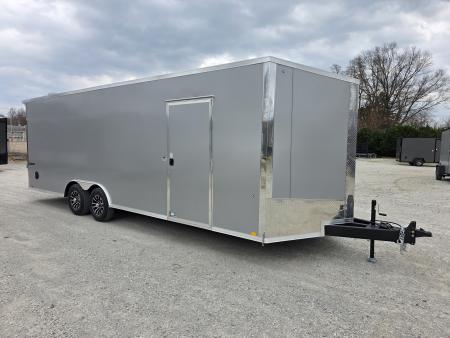 New 2026 Formula Trailers 8.5x24 CAR HAULER WITH ESCAPE DOOR 10K 7' INSIDE SXS UTV GOLF CART Cargo / Enclosed Trailer