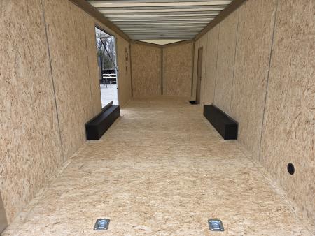 New 2026 Formula Trailers 8.5x24 CAR HAULER WITH ESCAPE DOOR 10K 7' INSIDE SXS UTV GOLF CART Cargo / Enclosed Trailer