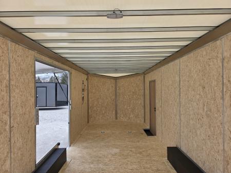 New 2026 Formula Trailers 8.5x24 CAR HAULER WITH ESCAPE DOOR 10K 7' INSIDE SXS UTV GOLF CART Cargo / Enclosed Trailer