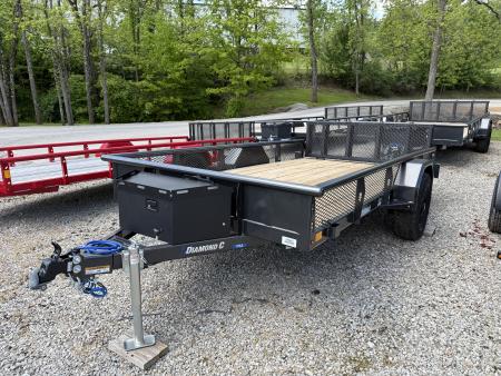 New 2026 Diamond C Trailers PSA 106-V 12X77 Utility Trailer