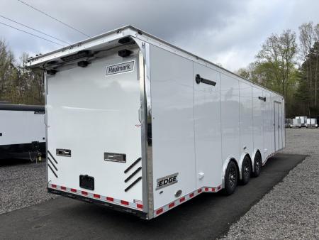 New 2026 Haulmark 34 Bathoom Race Trailer, Polycor, Insulated, A/C