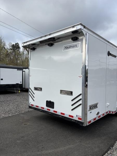 New 2026 Haulmark 34 Bathoom Race Trailer, Polycor, Insulated, A/C