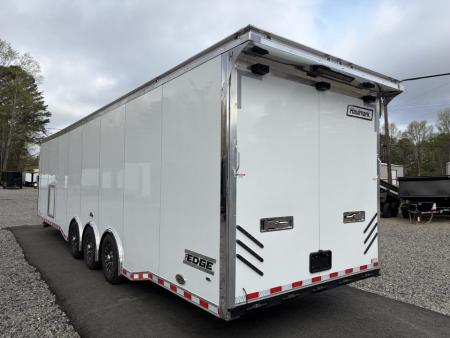 New 2026 Haulmark 34 Bathoom Race Trailer, Polycor, Insulated, A/C