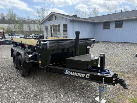 New 2026 Diamond C Trailers GDT 235 10X60 Dump Trailer