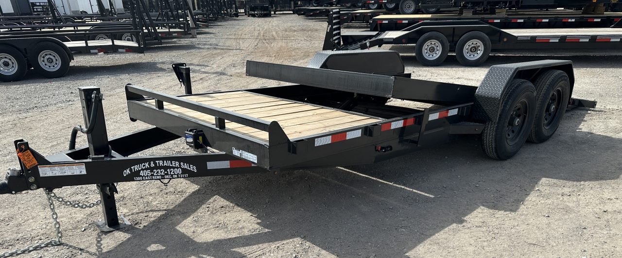 New 2026 Down 2 Earth Trailers 82"x20' Bumper Pull with 7ks axles Tilt Trailer