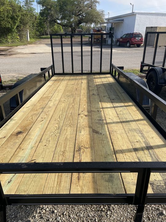 New 2026 P & T Trailers 77X16WT Utility Trailer