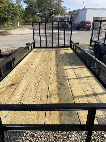 New 2026 P & T Trailers 77X16WT Utility Trailer