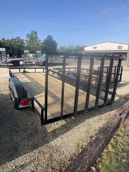 New 2026 P & T Trailers 77X16WT Utility Trailer