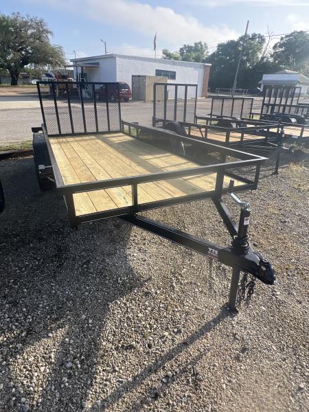 New 2026 P & T Trailers 77X16WT Utility Trailer