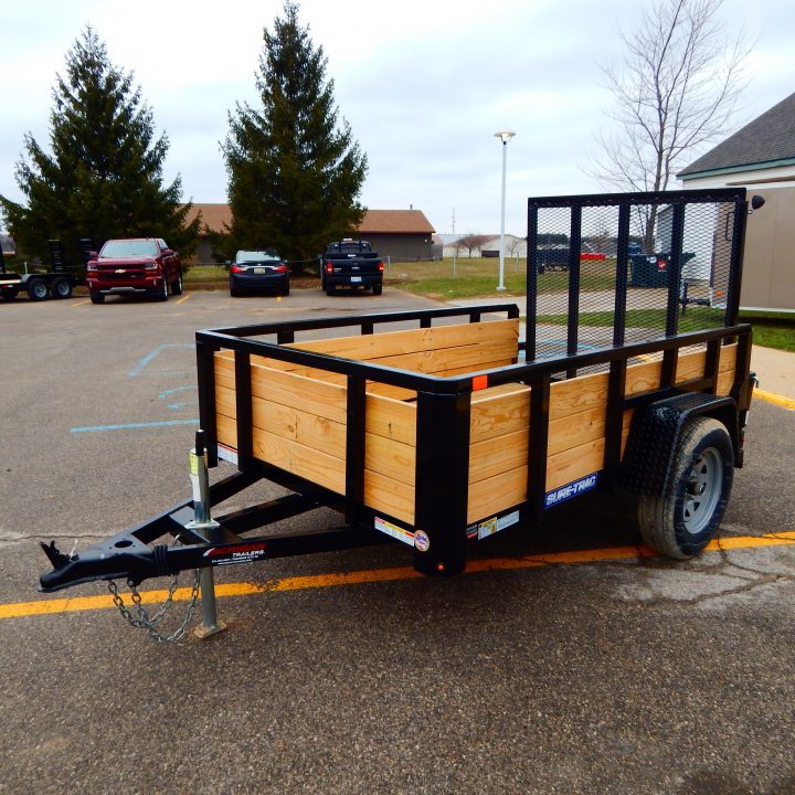 New 2026 Sure-Trac 5 x 8 3k 3 Board Utility Trailer