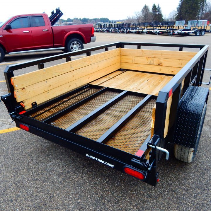 New 2026 Sure-Trac 5 x 8 3k 3 Board Utility Trailer