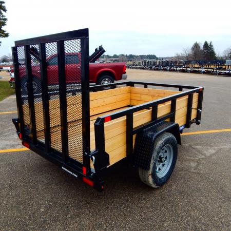 New 2026 Sure-Trac 5 x 8 3k 3 Board Utility Trailer