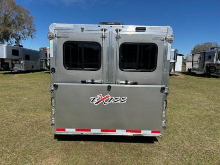 New 2026 Exiss Trailers 2026 Exiss Trailers Exhibitor 716W 6 PEN W/ AC, Electric and Fully Insulated Stock / Stock Combo Trailer