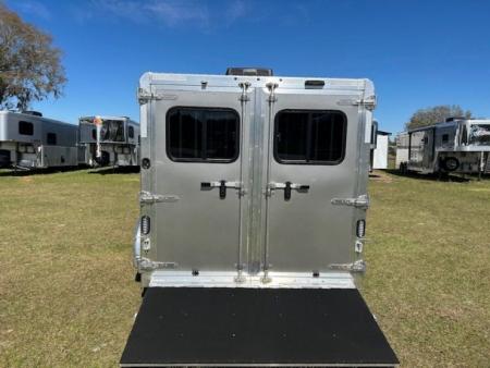 New 2026 Exiss Trailers 2026 Exiss Trailers Exhibitor 716W 6 PEN W/ AC, Electric and Fully Insulated Stock / Stock Combo Trailer