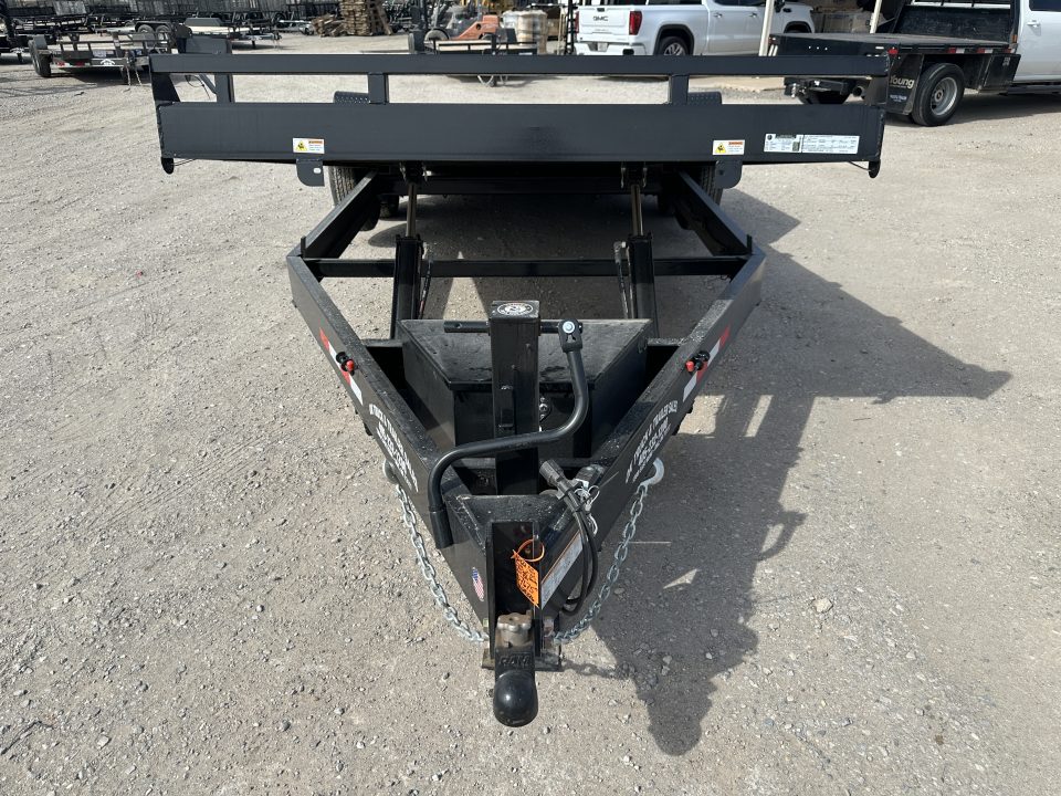 New 2026 Down 2 Earth Trailers 82"x22' Bumper Pull Full Power Tilt Trailer
