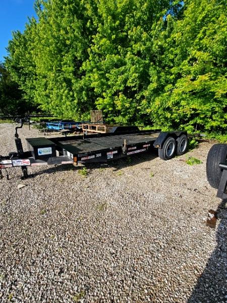 Used 2020 Liberty Industries 20' (16+4) 16K Steel Deck Tilt Trailer