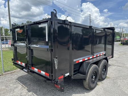New 2026 Down 2 Earth Trailers 7X14 DUMP TRAILER Dump Trailer