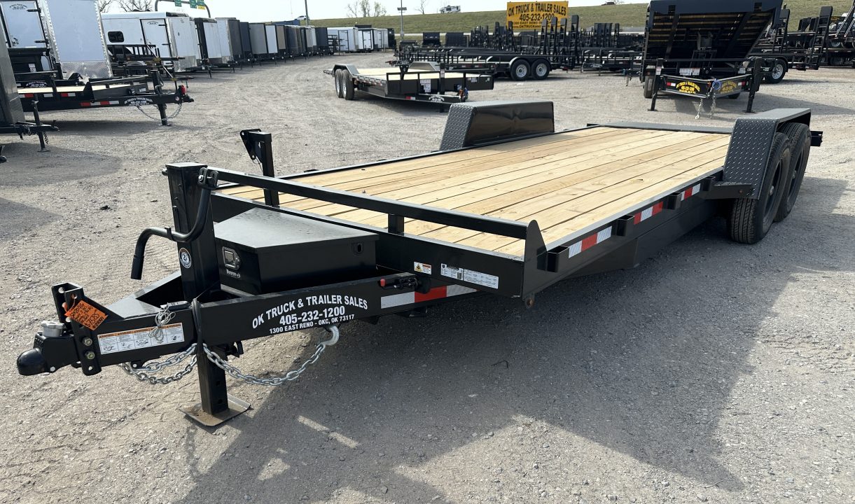 New 2026 Down 2 Earth Trailers 82"x20' Bumper Pull Full Power Tilt Trailer