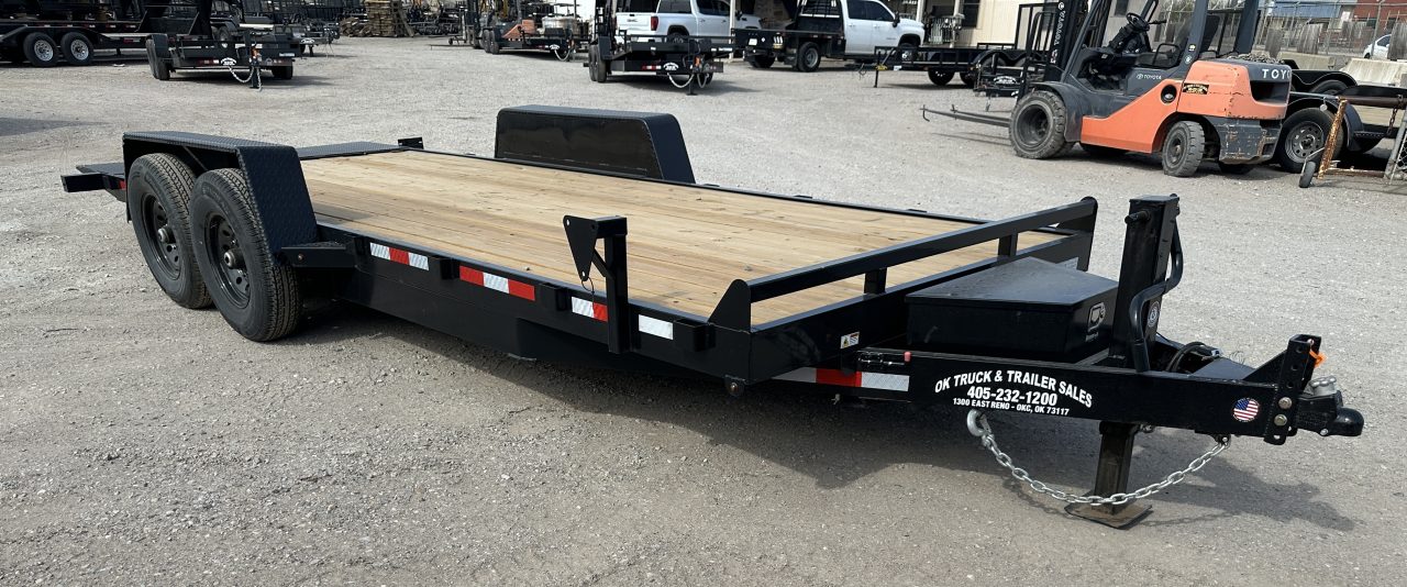 New 2026 Down 2 Earth Trailers 82"x20' Bumper Pull Full Power Tilt Trailer