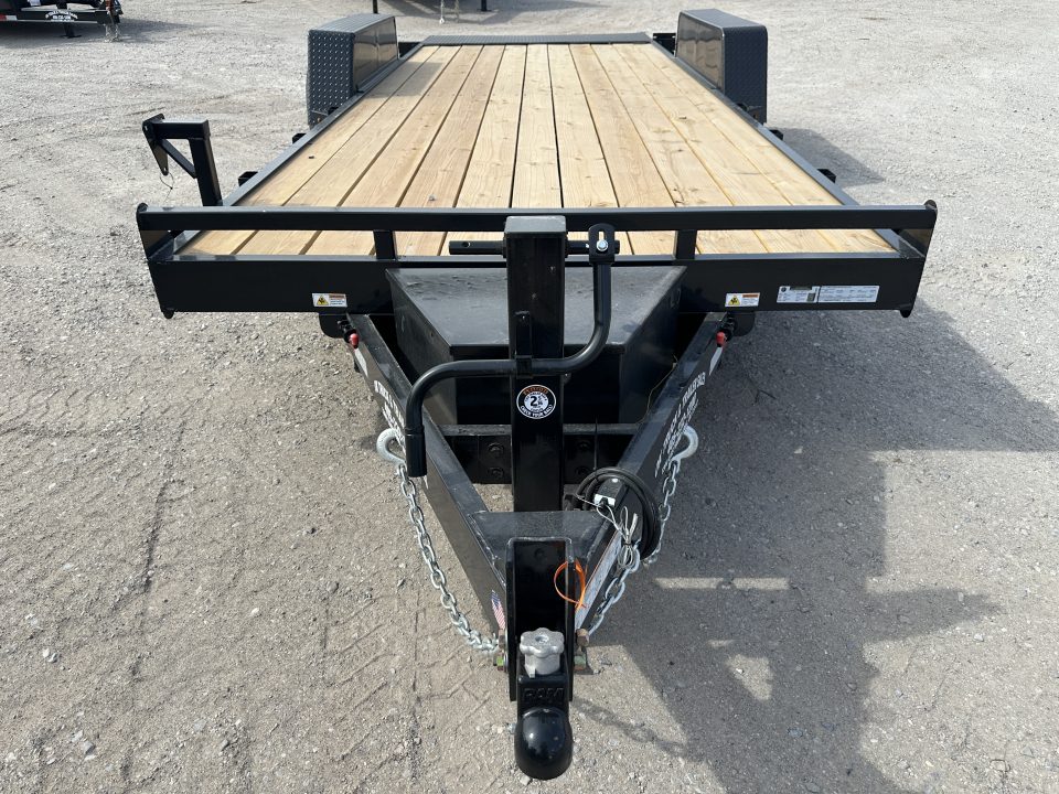 New 2026 Down 2 Earth Trailers 82"x20' Bumper Pull Full Power Tilt Trailer