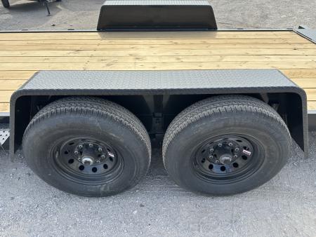 New 2026 Down 2 Earth Trailers 82"x20' Bumper Pull Full Power Tilt Trailer