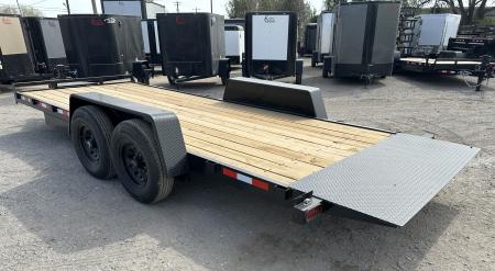New 2026 Down 2 Earth Trailers 82"x20' Bumper Pull Full Power Tilt Trailer