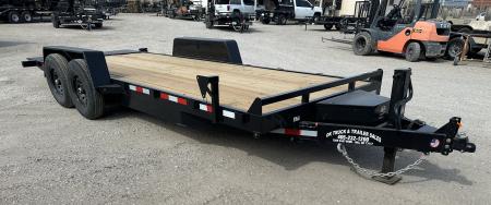 New 2026 Down 2 Earth Trailers 82"x20' Bumper Pull Full Power Tilt Trailer