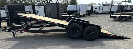 New 2026 Down 2 Earth Trailers 82"x20' Bumper Pull Full Power Tilt Trailer