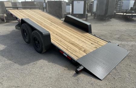 New 2026 Down 2 Earth Trailers 82"x20' Bumper Pull Full Power Tilt Trailer