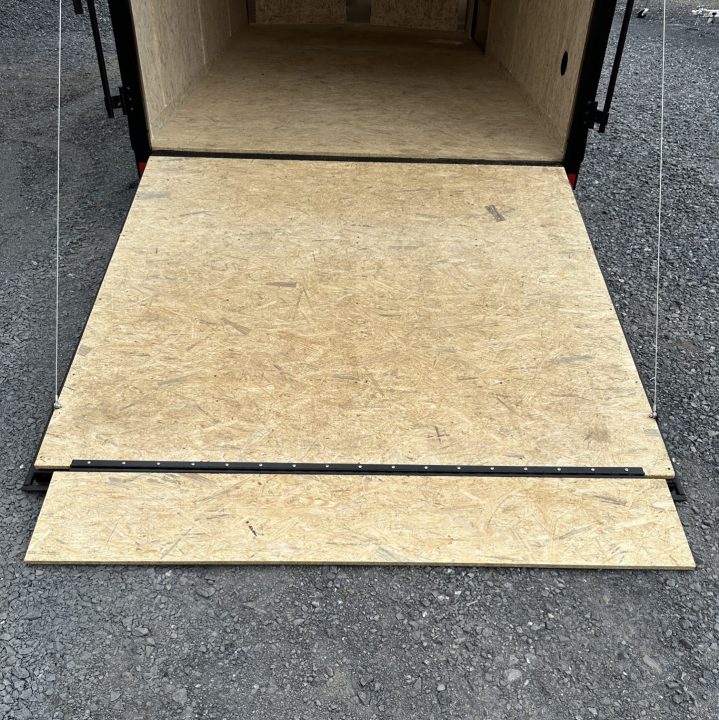 New 2026 Cargo Express 7X14 Black Out Cargo / Enclosed Trailer w/ Rear Flare