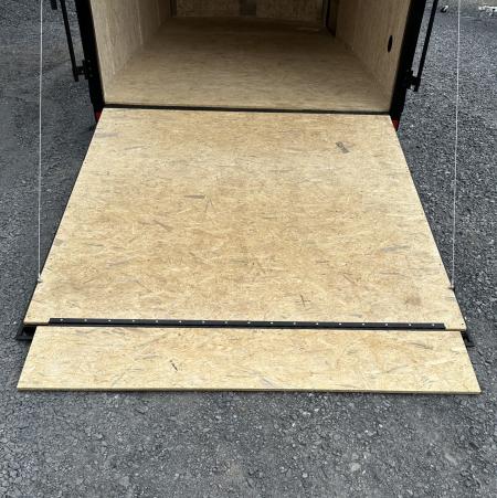 New 2026 Cargo Express 7X14 Black Out Cargo / Enclosed Trailer w/ Rear Flare